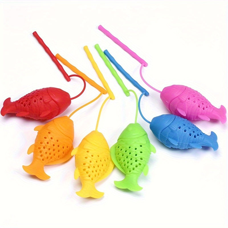 Silicone Cute Little Fish Tea Strainer: A Hygienic and Convenient Home Tea Brewing Tool