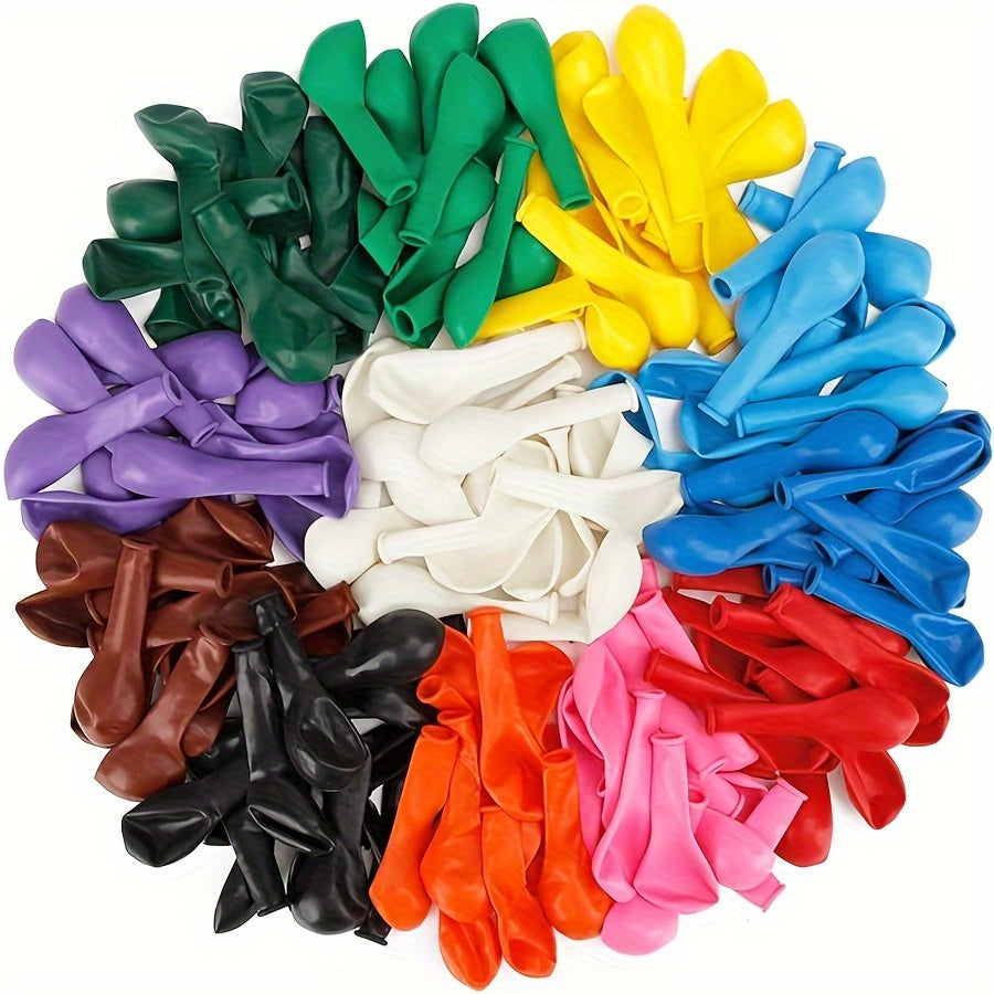 51 colorful latex balloons for weddings, birthdays, anniversaries, graduations, holidays, and celebrations. Perfect for indoor parties.