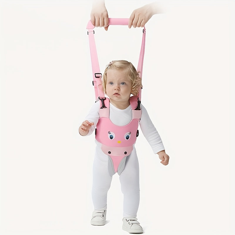 Baby Walker Harness - Toddler Walking Assistant and Handheld Walking Aid. Keep your child safe and secure with this Kids Safety Belt Support. Perfect Infant Walk Learning Trainer Tool for children aged 0-3 years. Made from durable polyester material.