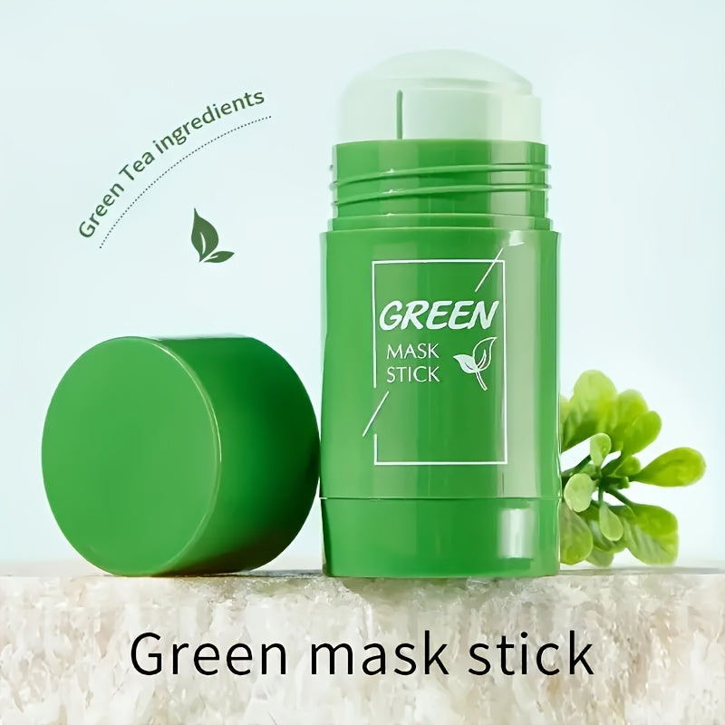 40g Green Tea Solid Mask, Green Mask Stick for clearing pores