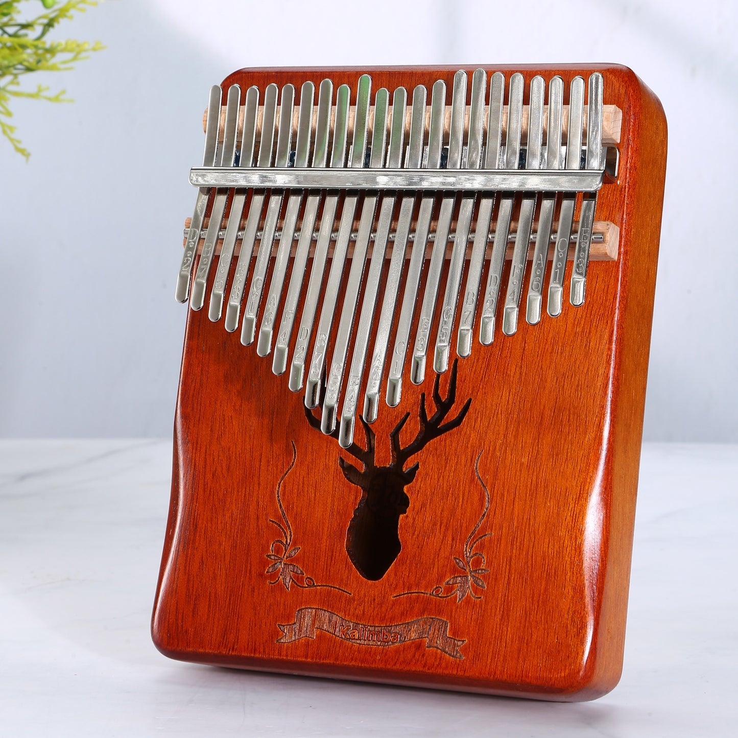 17 & 21 key Kalimba Thumb Piano with iron tines, easy to learn, portable with bag. Great music gift for beginners and professionals. Perfect for birthdays and holidays. Bonus accessories