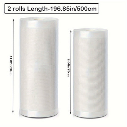 Durable 1pc Vacuum Sealer Rolls and Bags for Food Grade Fresh-Keeping, Thicken Wrapping Bags for Vacuum Sealers - Ideal Kitchen Supplies for Food Saving