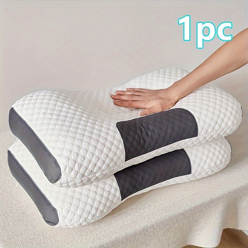 Knitted Massage Pillow Core: Luxuriously Soft, Ergonomic Support for Adults' Bedroom, High-Quality Comfort