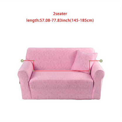 Sofa cover with elastic spandex for lounge chair, available in various sizes.