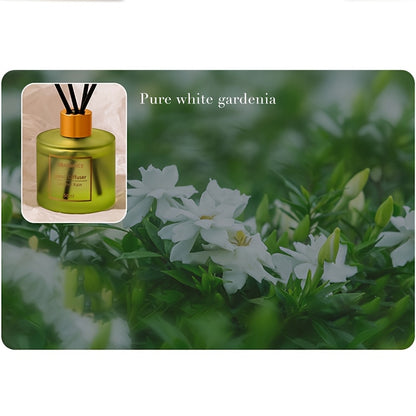 50ml flameless reed diffuser made from natural plant extracts, with a long-lasting mild fragrance, suitable for various environments.