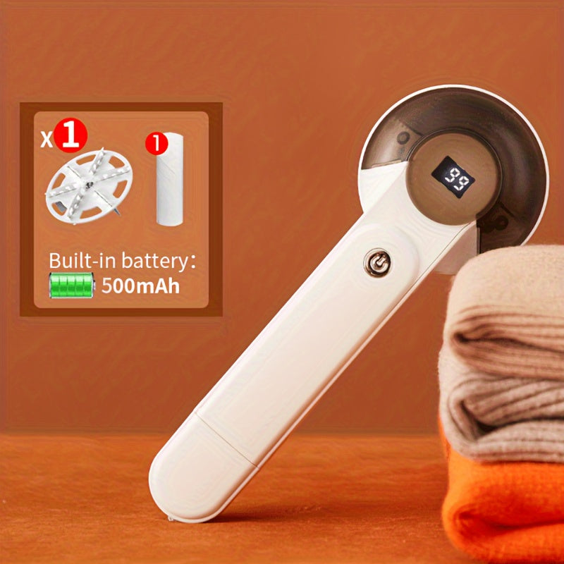 1 piece portable electric lint remover for clothes.