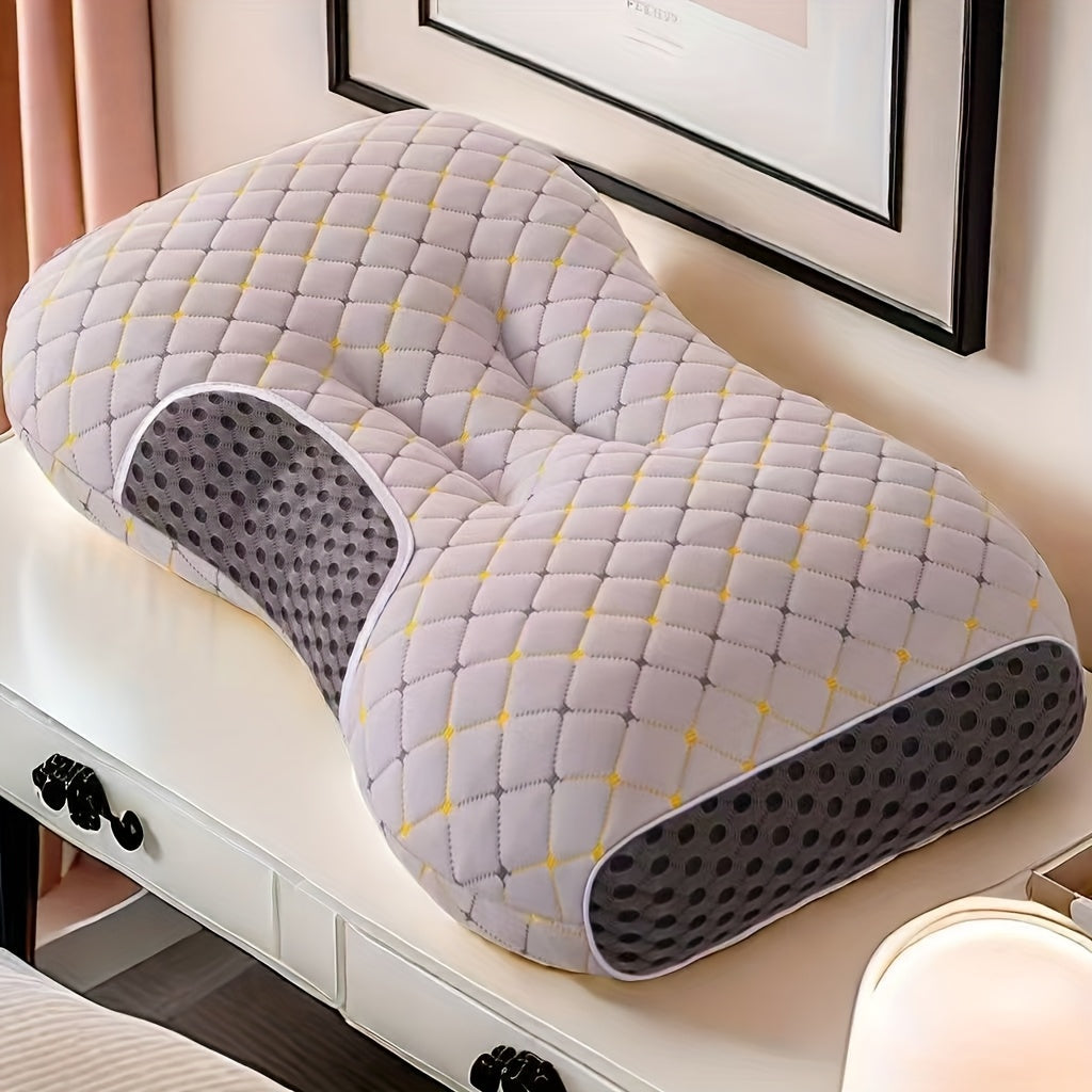 Side sleeper pillow for adults with neck and shoulder pain, ideal for guest rooms and sleeping, including hotel collection queen bed pillows for back pain.