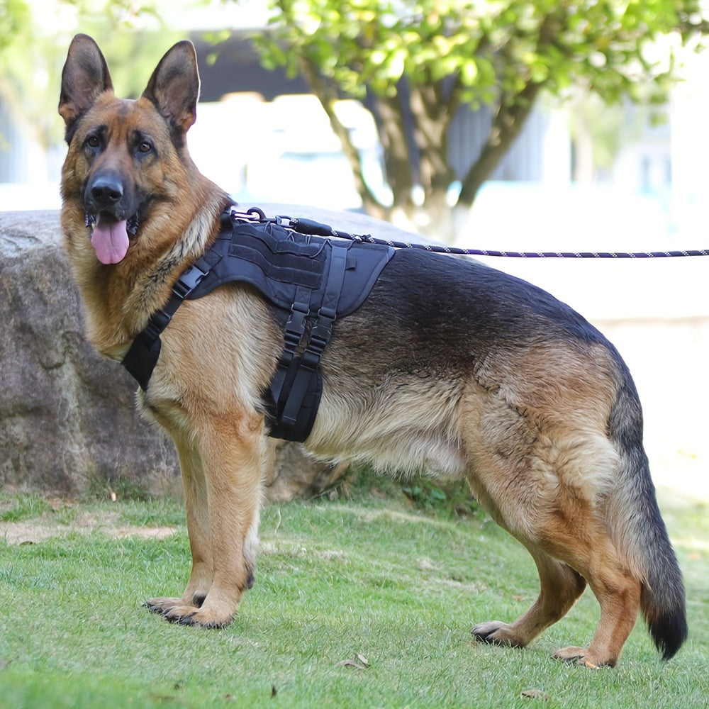 Pet Tactical Chest Strap for Medium and Large Dogs, Ideal for Outdoor Walking