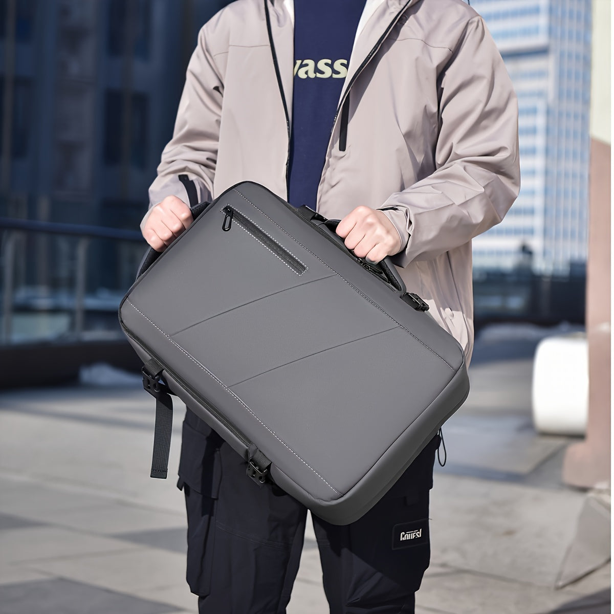 Business Casual Backpack with Multifunctional design, Waterproof and Large Capacity for Travel, Sport, and Fitness.