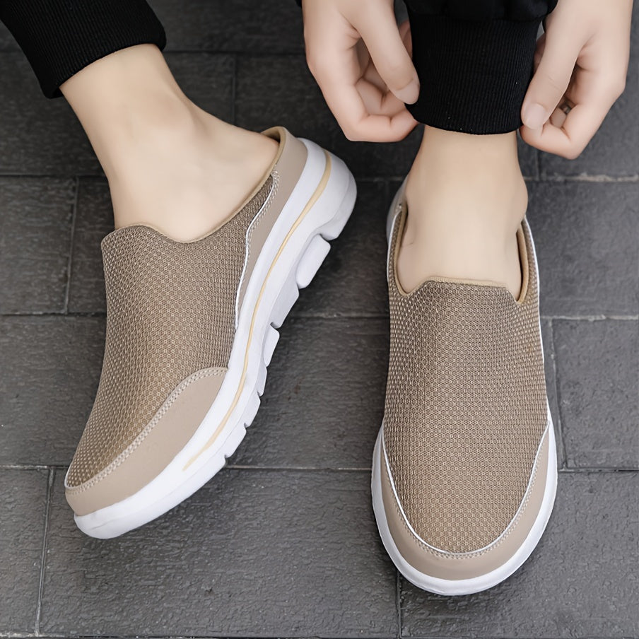 Breathable, Non-Slip Home Slippers for Men