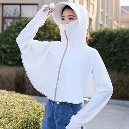 Women's UV Protection Hooded Sun Shirt