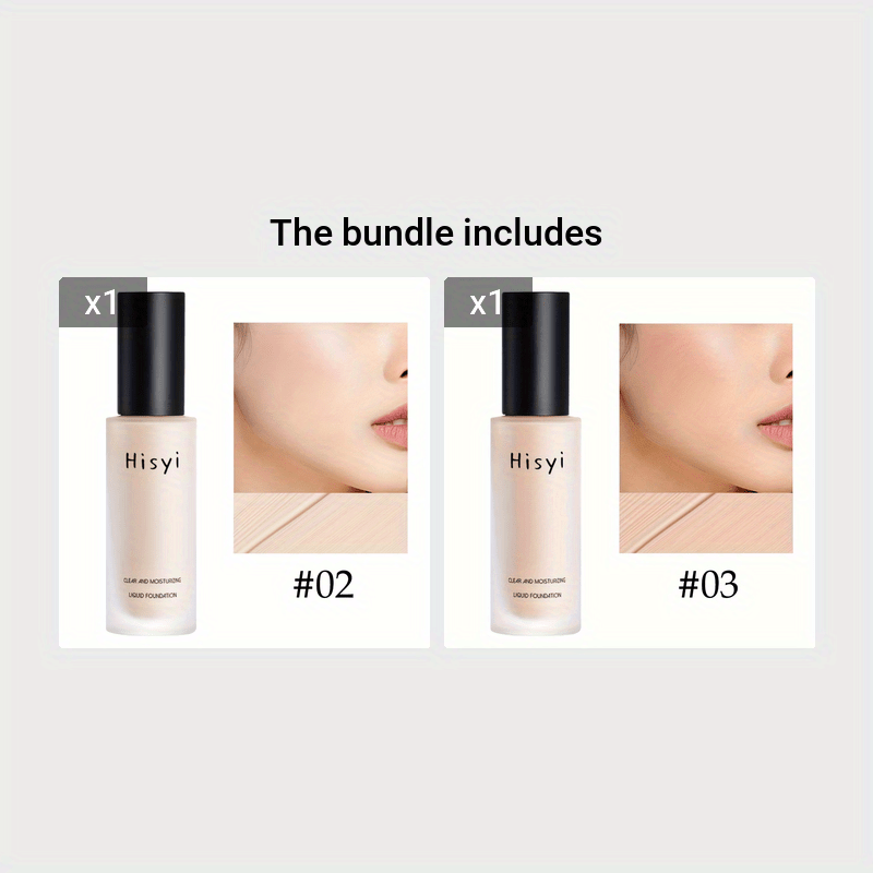 Lightweight liquid foundation cream for medium skin, providing full coverage with a matte finish for a smooth and even skin tone. Ideal for daily use.