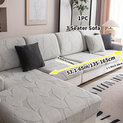 Durable Jacquard Sofa Cover suitable for all seasons, washable and stretchable, designed for modern style sofas in living rooms, offices, and homes. Easy to maintain with anti-slip features and suitable for single, double, triple, or quadruple seats.