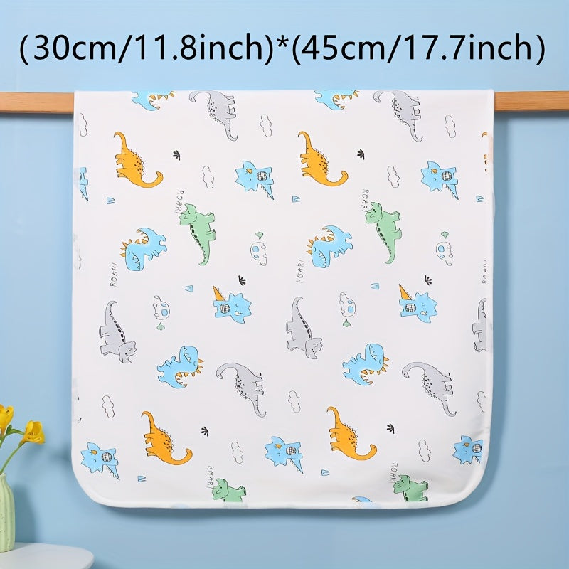 Waterproof Diaper Changing Pad with Cartoon Pattern, Washable Potty Training Mat. Reusable Mattress ideal for Christmas, Halloween, Thanksgiving, New Year's, and Valentine's Day gifts.