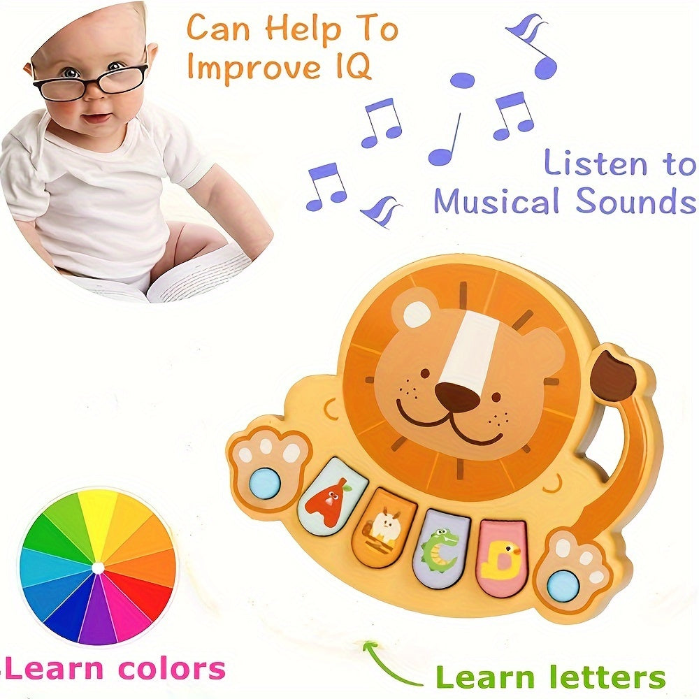 Lion Musical Toy for Education: Boost IQ, Learn Colors and Letters