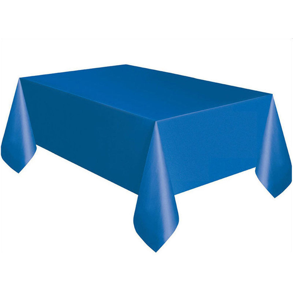 Plastic rectangular tablecloth covers