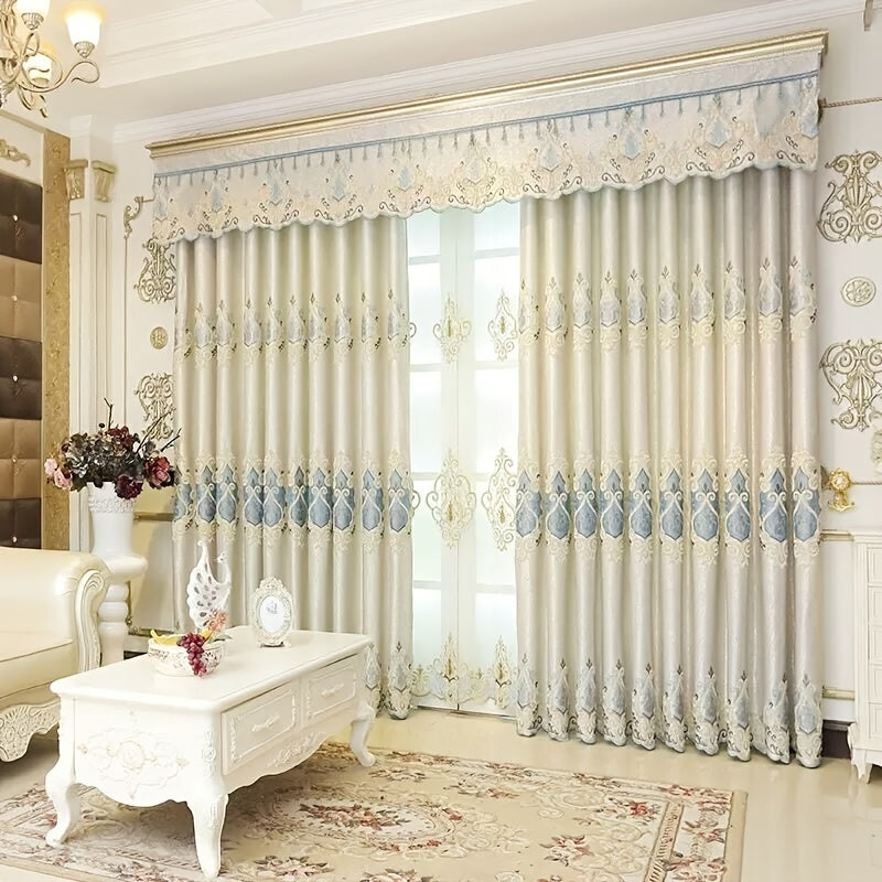 Stylish fabric window curtain panels, ideal for enhancing home decor and maintaining privacy, sold as a set of 1 piece.