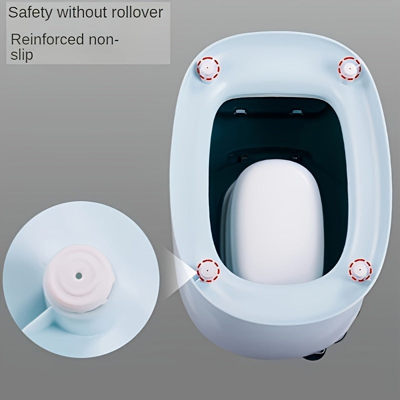 Get the PanLynner Youngsters' Potty Training Toilet for Boys & Girls - Realistic, Easy to Clean Plastic - Ideal Present for Christmas, Halloween, Thanksgiving, New Year, and Valentine's Day!