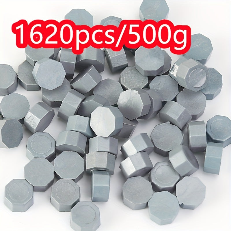 1620pcs/500g Octagonal wax particles for envelope special mud DIY gift box sealing wax retro bulk sealing wax particle