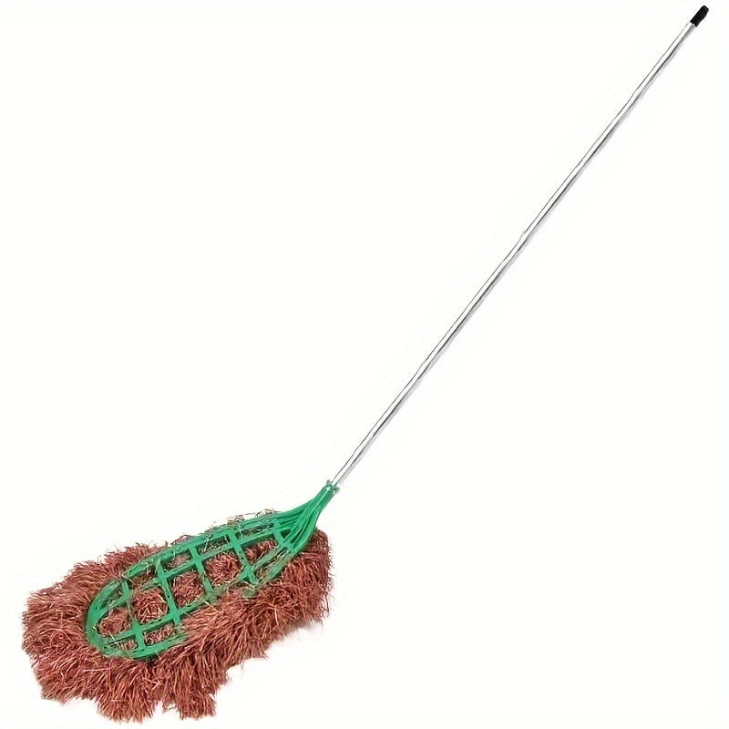 Professional Sanitation Cleaning Equipment: Outdoor Heavy-Duty Hand Broom designed for Hard Floor Surfaces in Large Garden, Yard, Sidewalk, and Street Sweeping.