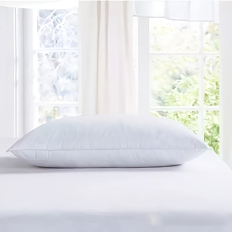 Feather down pillow for hotels, inns, and homes - stays fluffy and full with beating.