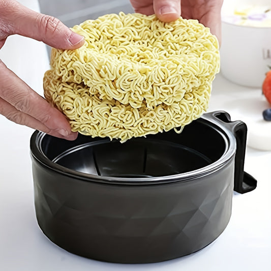 Microwave-safe Ramen Bowl Set with Chopsticks and Rapid Ramen Cooker - perfect for college dorm rooms and bento boxes. Dishwasher safe.