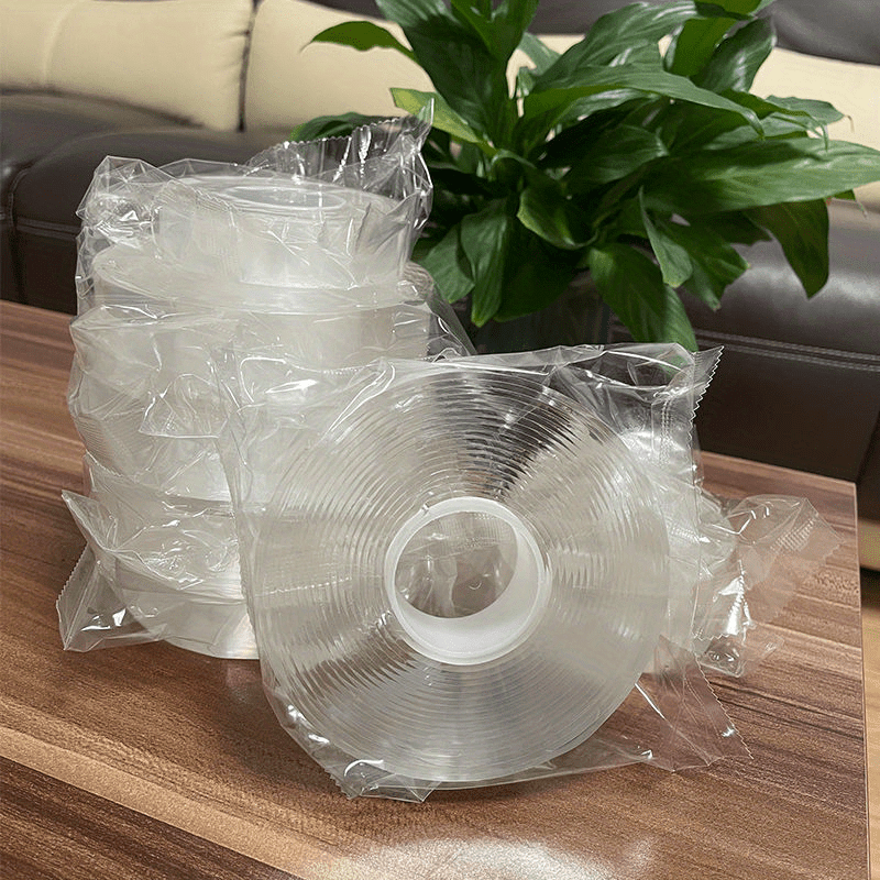 Transparent Nano Tape - Single Piece - Reusable and Washable - Double-Sided Adhesive - Traceless Nano Sticker - Suitable for Home and Office