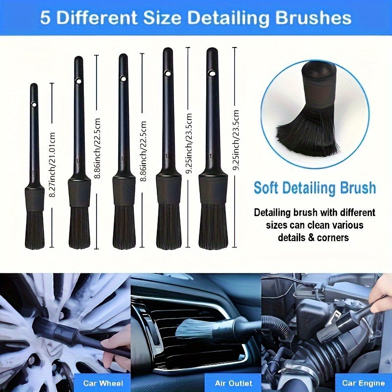 Power through cleaning with our 26-piece Power Scrubber Brush Set, complete with drill attachment. This durable kit is designed for multi-surface cleaning in the bathroom, kitchen, car, and more. No electricity needed - just attach and scrub away with