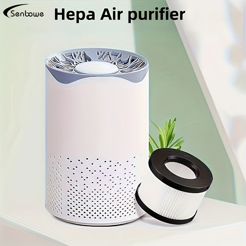 1pc Air Purifier for Home, Rooms with Odors, Smoke, suitable for Bedrooms, Study Rooms, Car, Garages, and Toilets.