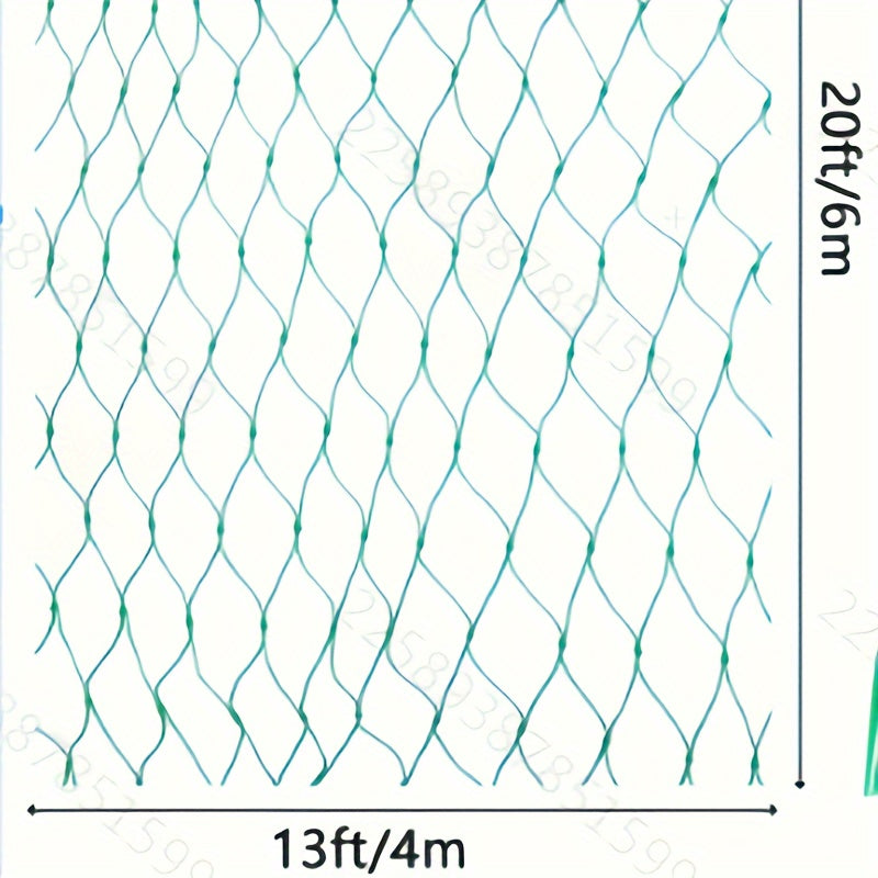 Bird net for garden protection, 2x8 meters, suitable for birds, deer, squirrels.