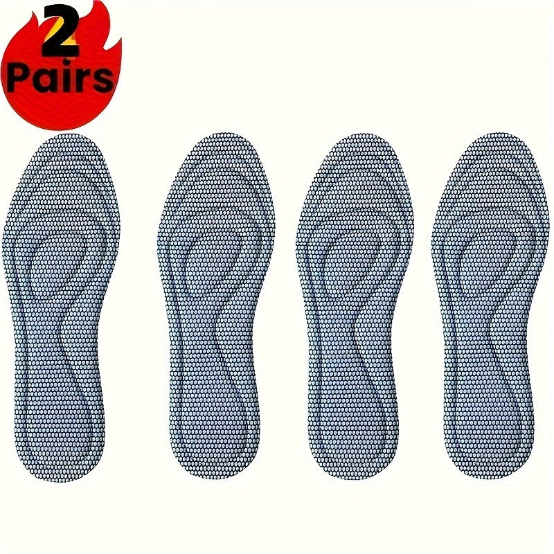 4 Memory Foam Insoles for Sports and Running Shoes, Customizable, Odor-Resistant, Sweat-Absorbing, and Breathable for Men and Women. Suitable for Running Year-Round.