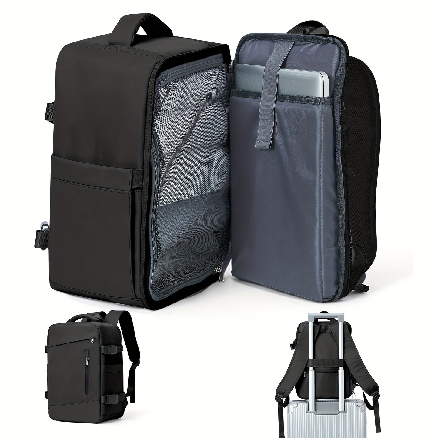 Large capacity backpack suitable for various purposes such as hiking, camping, casual use, travel, and carrying laptops, available for both men and women.