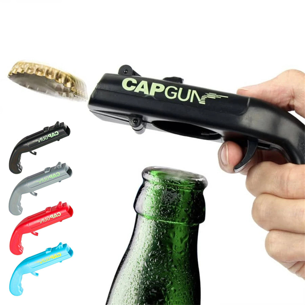 Durable ABS Plastic Beer Bottle Opener - Ideal for Parties & Outdoor Events