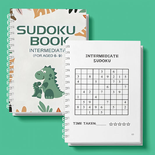 Sudoku Book for Every Age: Challenging Puzzles to Boost Critical Thinking and Focus