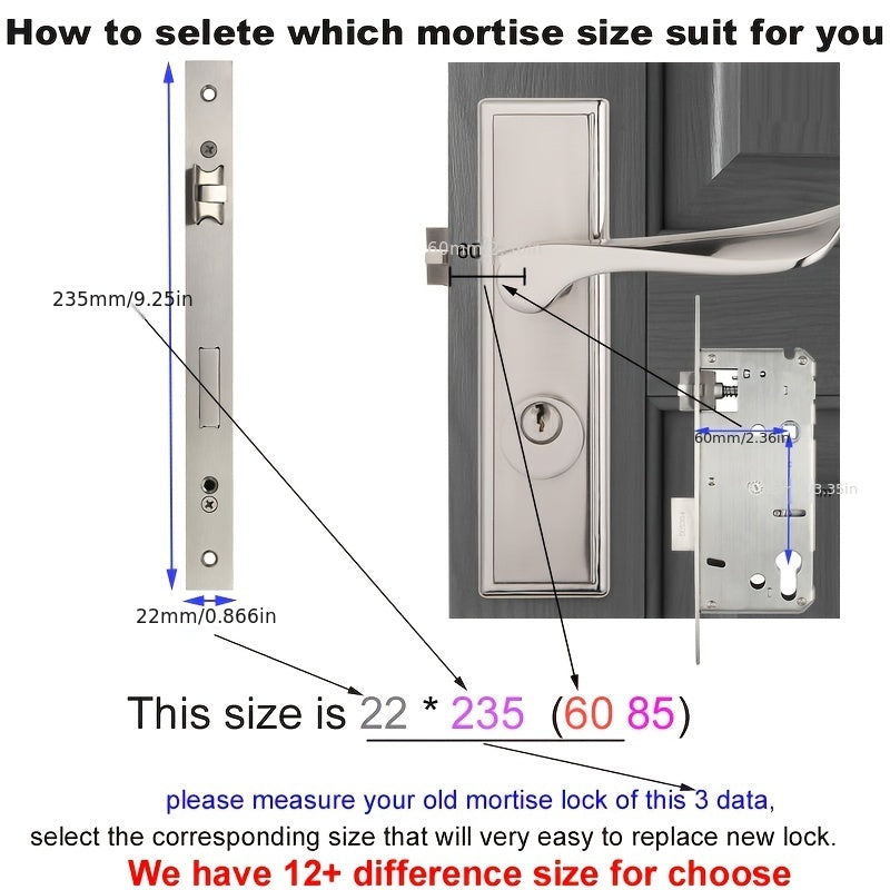 Smart door lock with biometric camera, fingerprint, smart card, password, and key unlock.