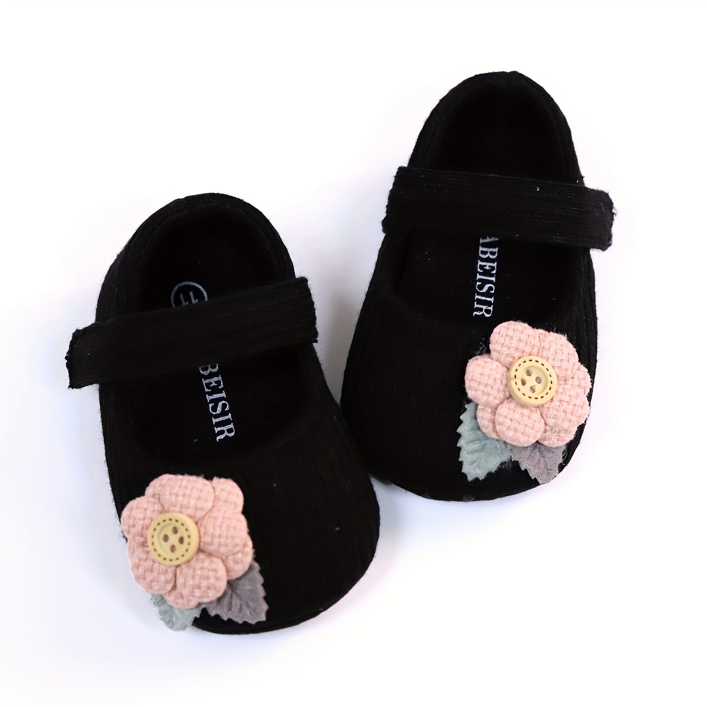 Stylish, comfortable Mary Jane shoes for baby girls, perfect for indoor and outdoor wear in spring and autumn.