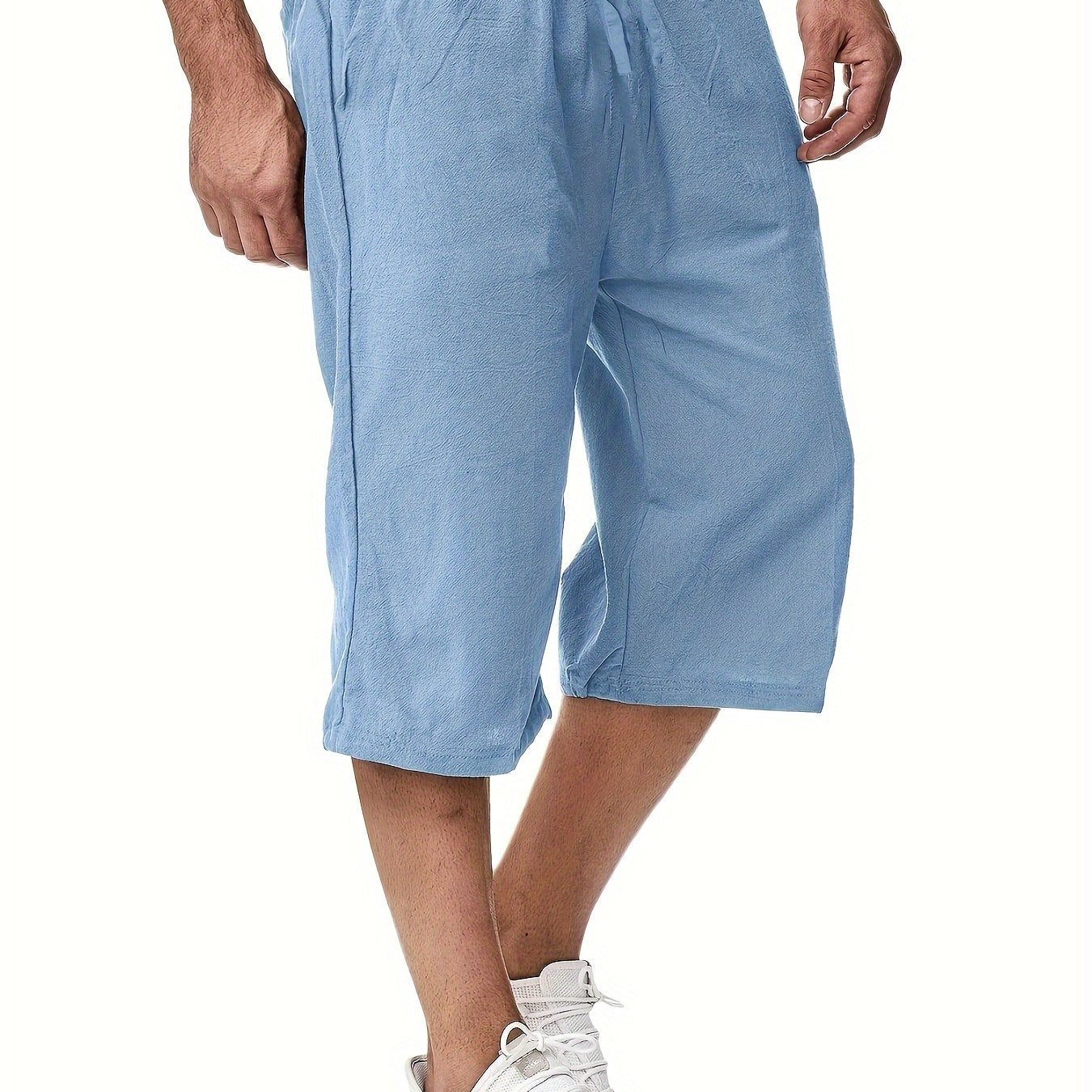 Summer sports casual shorts for plus-size men for running and riding.