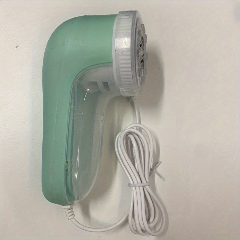 Fabric Shaver for clothes, bedding, furniture, and carpet. USB plug with power lint remover and fuzz remover. Portable and ready for school.