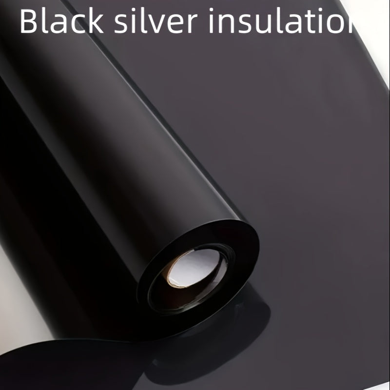 Solar insulation film offers thermal insulation, sun protection, UV protection, one-way perspective, and prevention against peeping with just one roll.