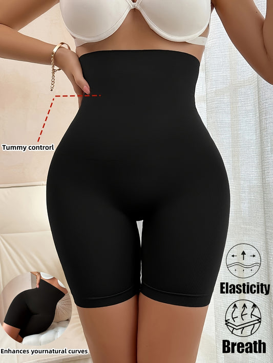 High waist shaping shorts for women that are comfortable, breathable, and provide tummy control and butt lifting.