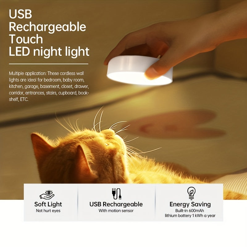 Intelligent Human Sensing Lamp with USB Charging, Ideal for Home and Dorm Room Use