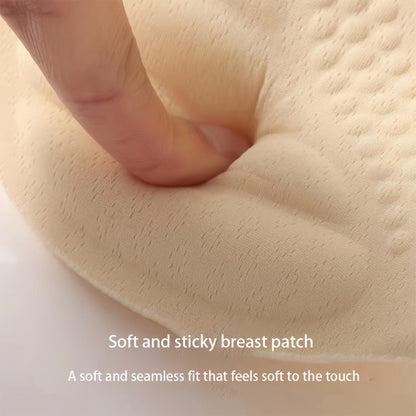 Soft and sticky chest pads for thickened underwear.