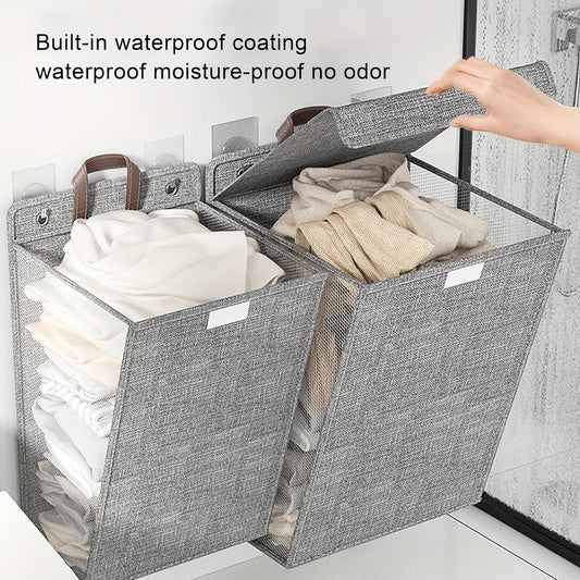 Wall-mounted laundry basket for home storage, 1 piece