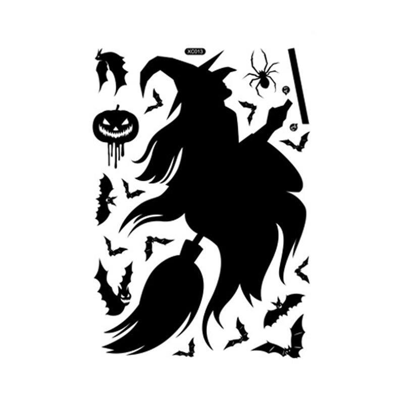 1pc Halloween & Monster Window Clings - No Electricity Required, Ideal for Party Decor