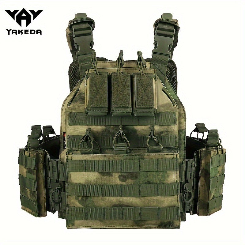 BOMTURN Outdoor Training Vest for Men with Quick Release Molle Design