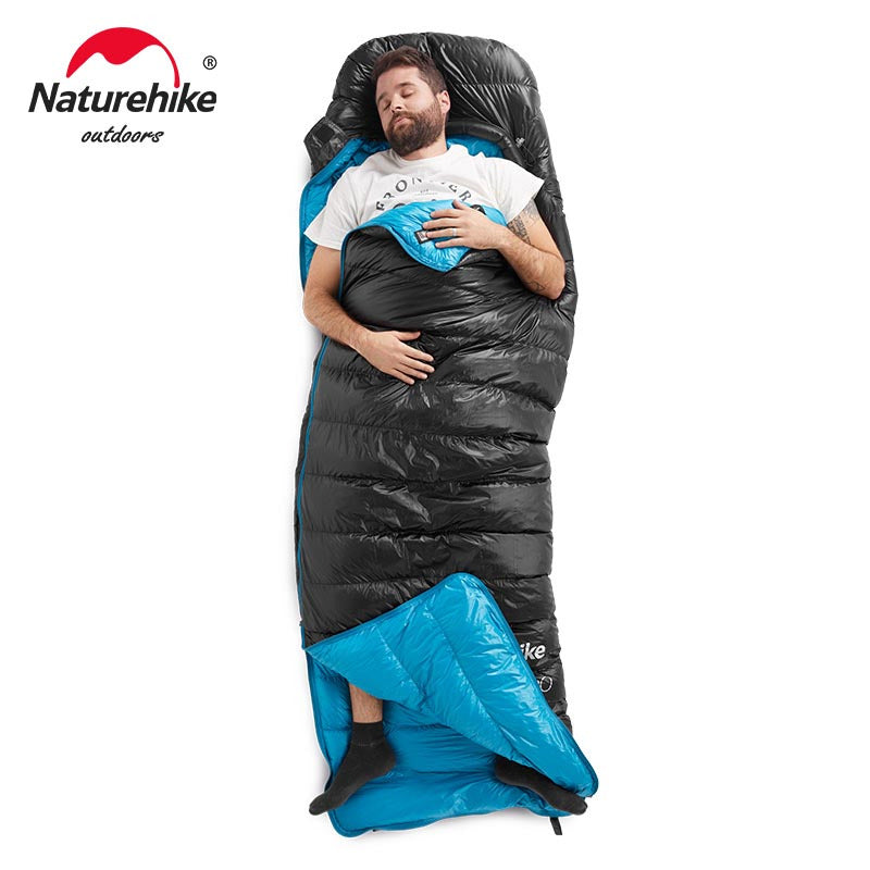 Naturehike Ultra-Light Goose Down Sleeping Bags provide ultimate comfort for winter camping.