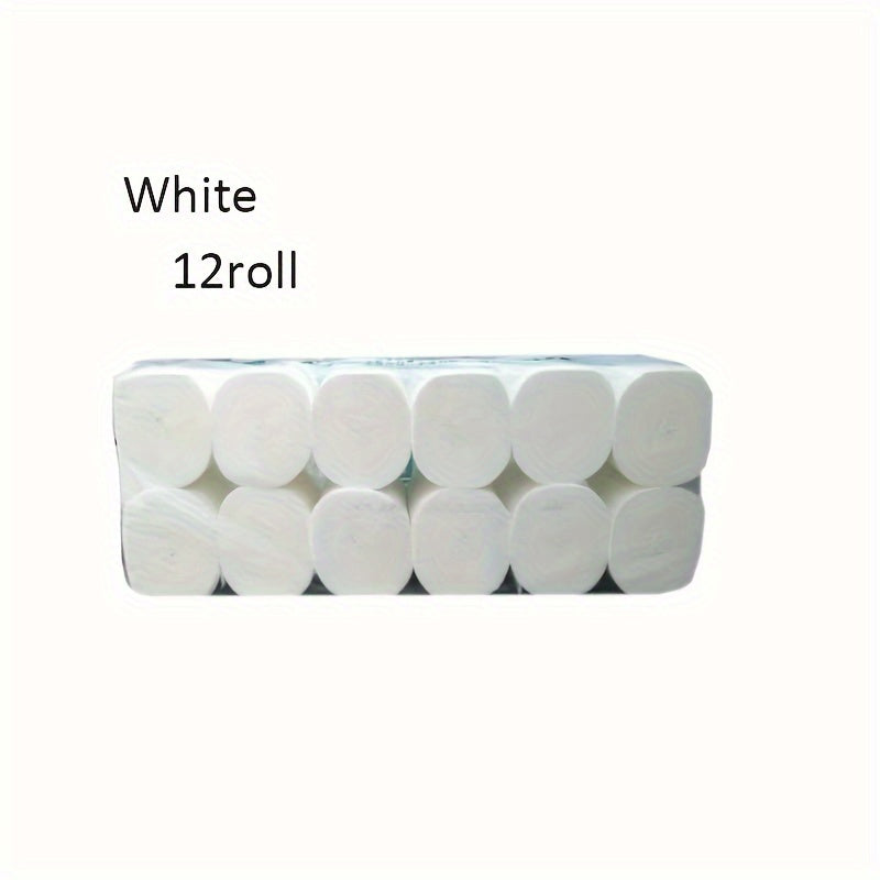 Essential budget-friendly models for everyday activities, including small roll thickened core toilet paper. This 12-roll family pack offers a combination of affordability and convenience, perfect for on-the-go use. Ideal for wiping and cleaning tasks.