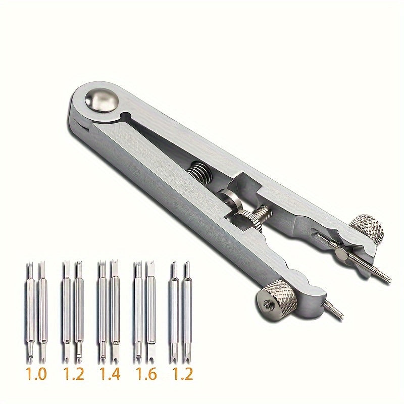 Watchmakers' V-Type Bracelet Spring Bar Pliers - Tool for Removing and Replacing Spring Bars on Watch Straps