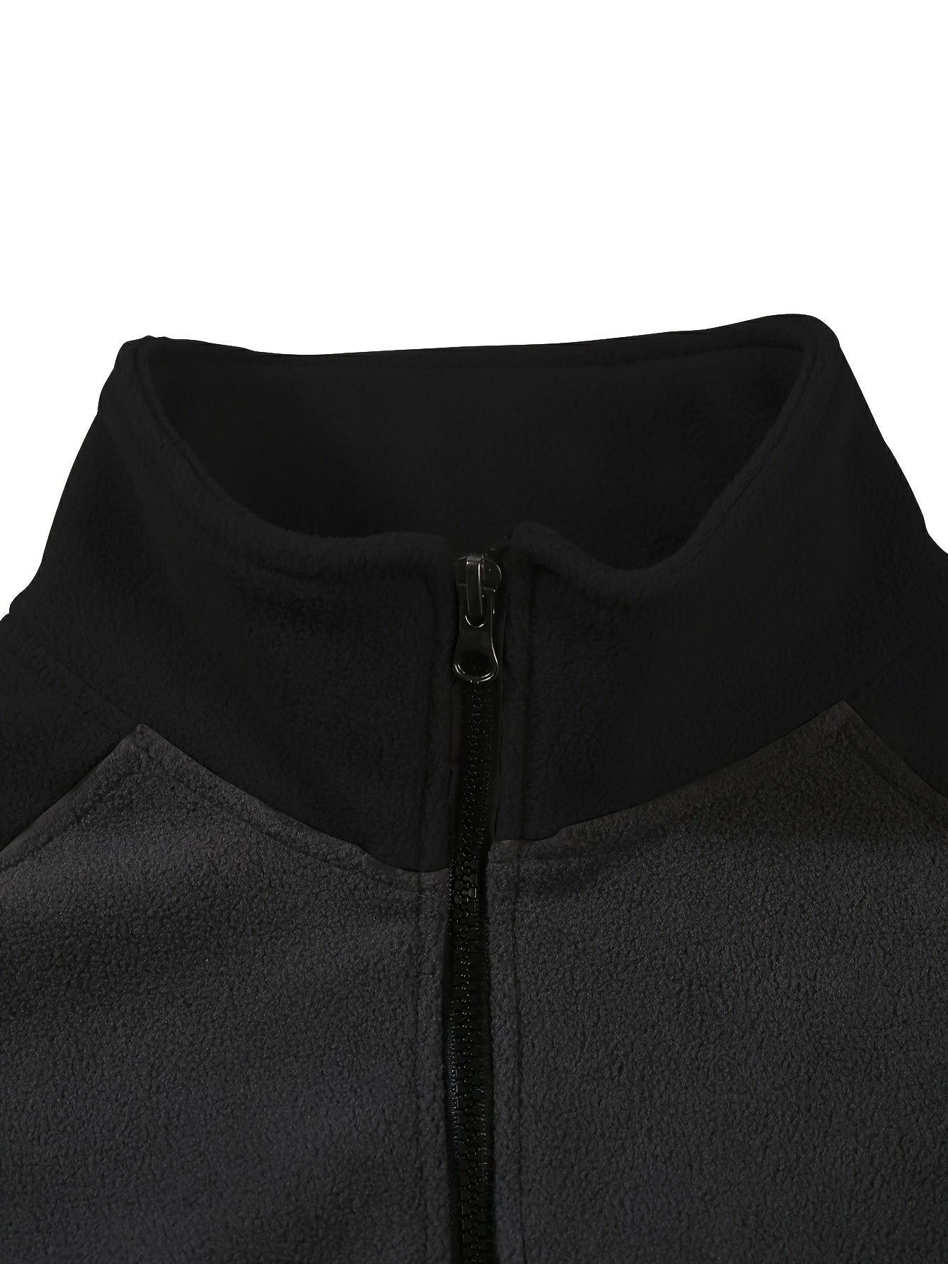 New Henley shirt with stand-up collar, zipper, and double-sided flocking for autumn and winter warmth.