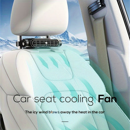 Stay cool on the road with the 2024 Compact USB Car Seat Fan. This fan features a 3-speed operation for personalized comfort, quiet operation so you can focus on driving, and an easy mount design for hassle-free installation. Keep yourself comfortable